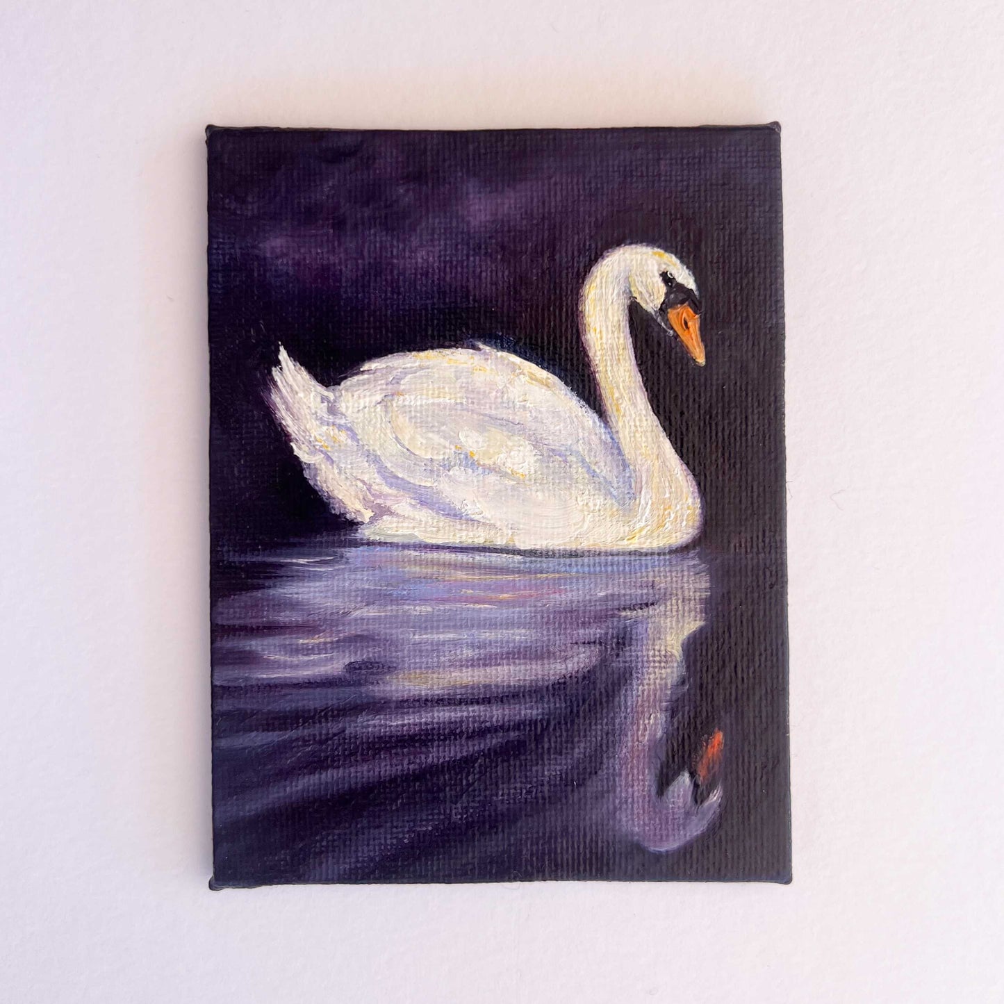 Mini Moonlit Swan