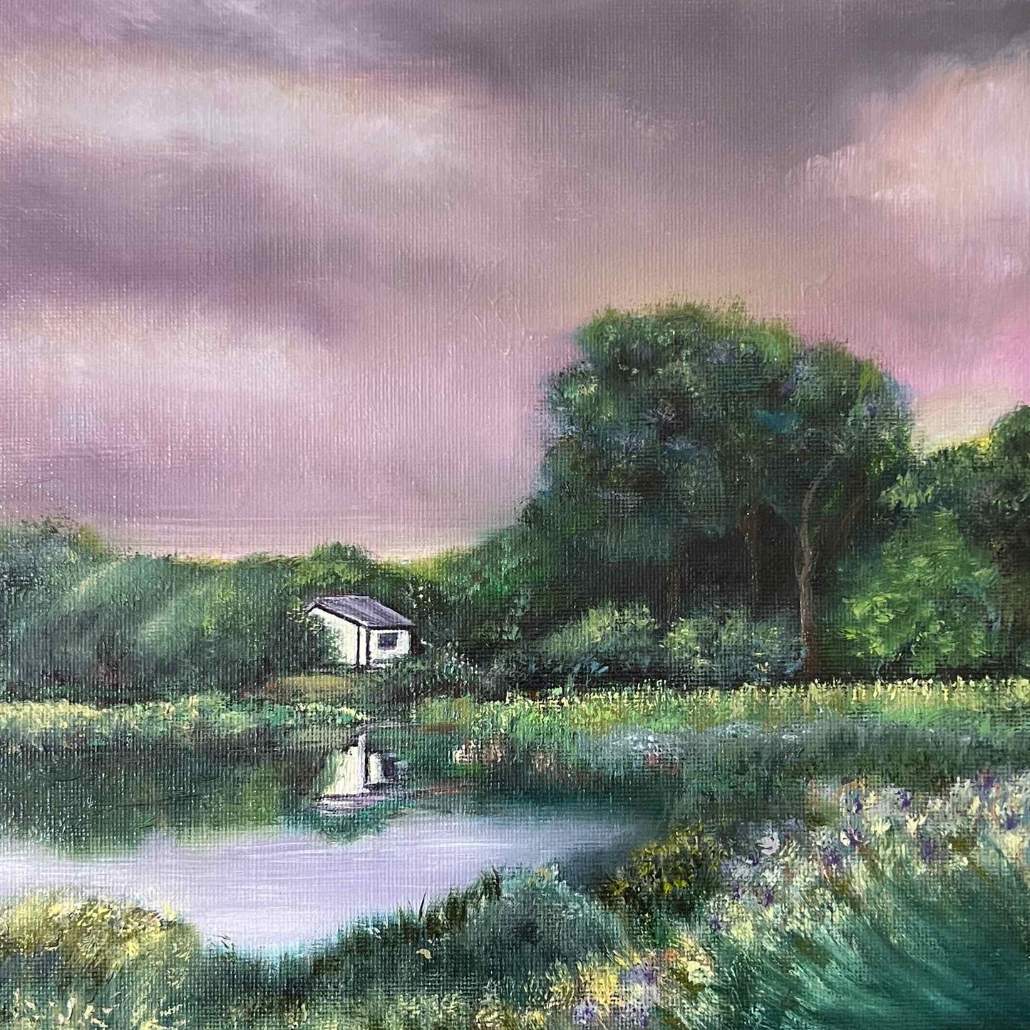 Beneath a Purple Sky