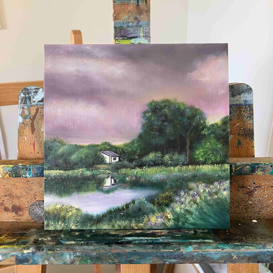 Beneath a Purple Sky