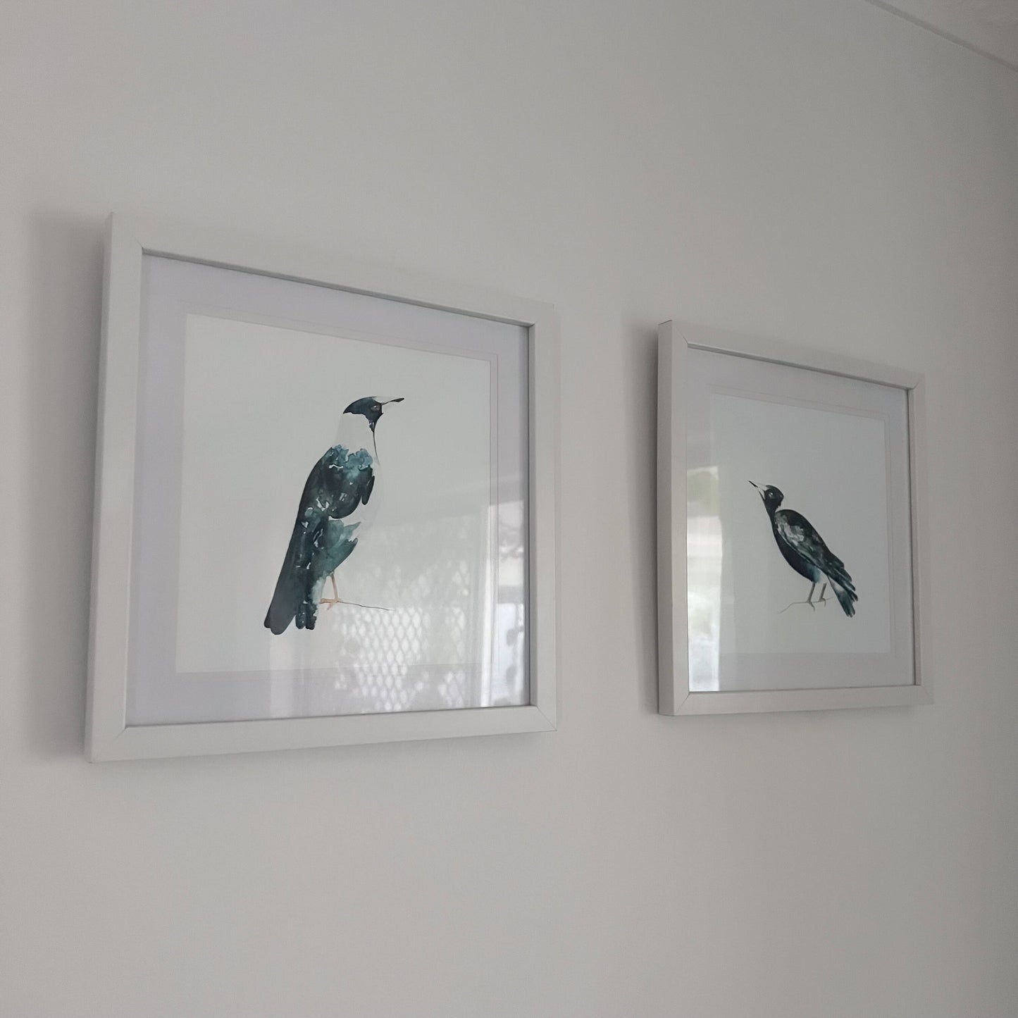 Magpie Art Print 8x8”