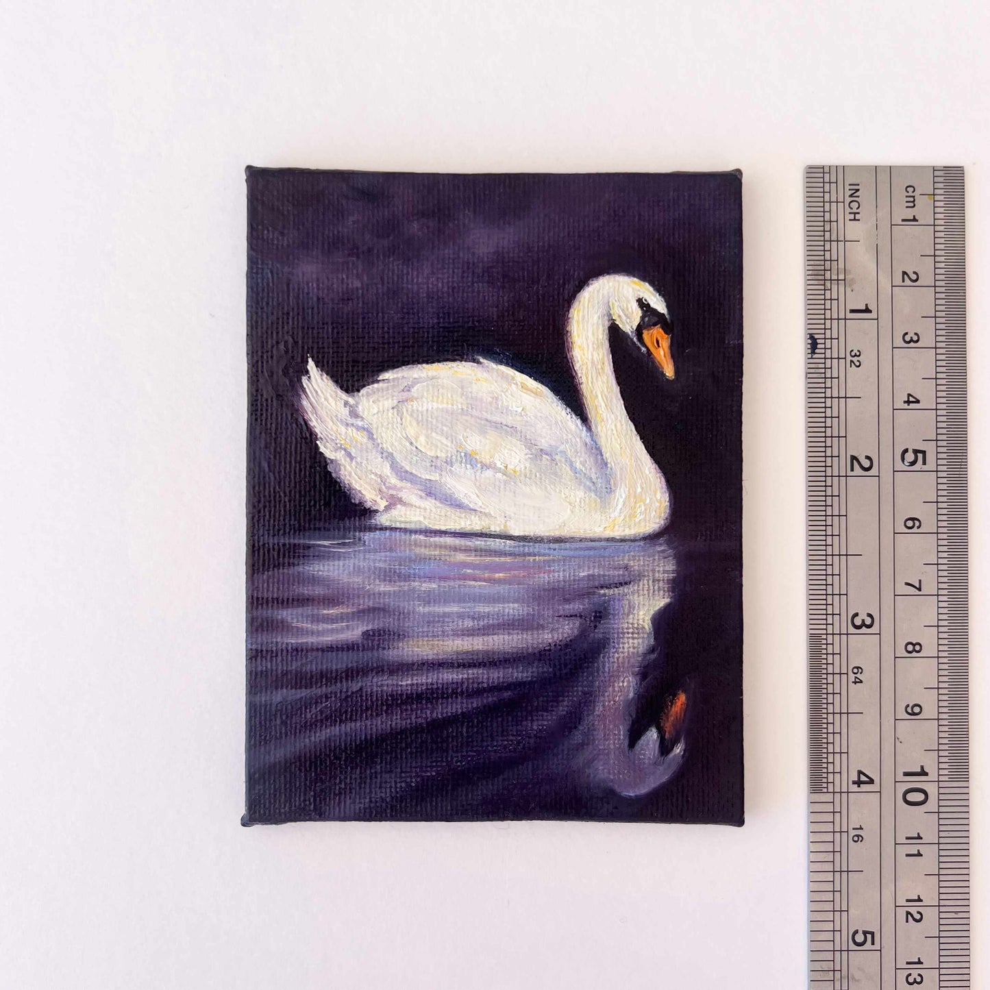 Mini Moonlit Swan